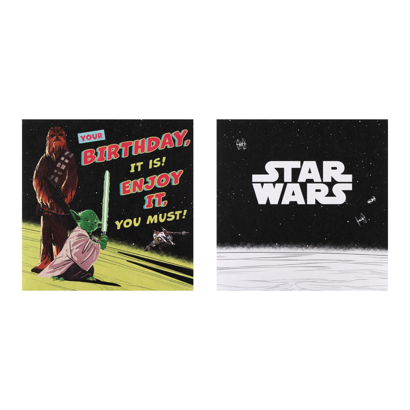 Multipack Birthday Cards - Pack of 10 in 5 Star Wars™ Designs