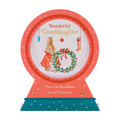 Christmas Card for Granddaughter - 3D & Pop-Up Peter Rabbit™ Snow Globe