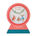 Christmas Card for Daughter - 3D & Pop-Up Peter Rabbit™ Snow Globe Design
