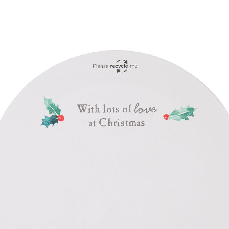Christmas Card for Daughter - 3D & Pop-Up Peter Rabbit™ Snow Globe Design