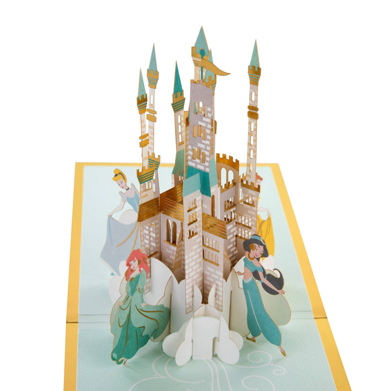 Any Occasion, Birthday Card - 3D Pop-Up Disney Princesses Design