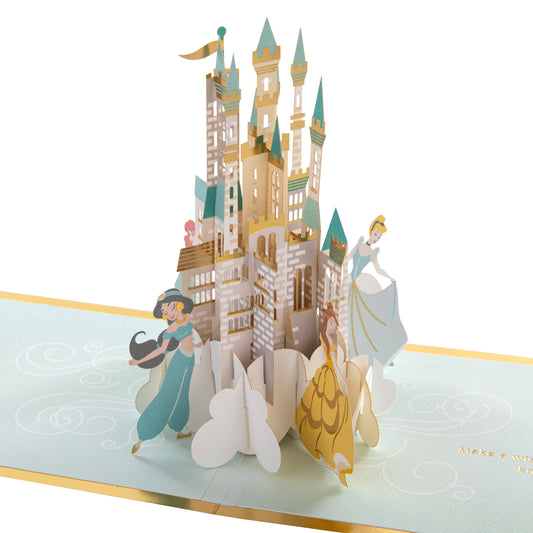 Any Occasion, Birthday Card - 3D Pop-Up Disney Princesses Design