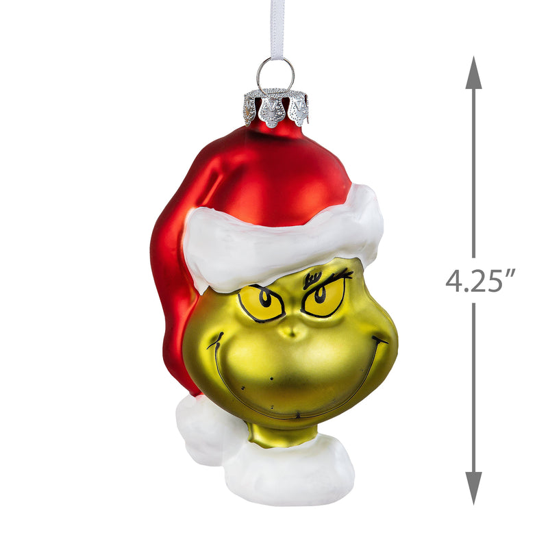 How the Grinch Stole Christmas Glass Ornament - The Grinch