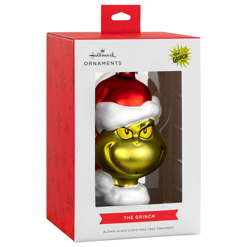 How the Grinch Stole Christmas Glass Ornament - The Grinch