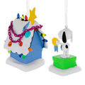 Storied Moments PEANUTS™ Ornaments - Set of 2 - SNOOPY & Doghouse