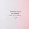 New Baby Girl Card - Beatrix Potter Peter Rabbit™ Design