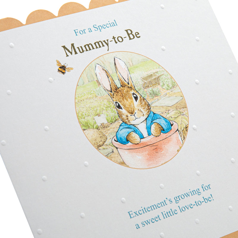 Congratulations Card for Mummy-To-Be - Beatrix Potter Peter Rabbit™ Design
