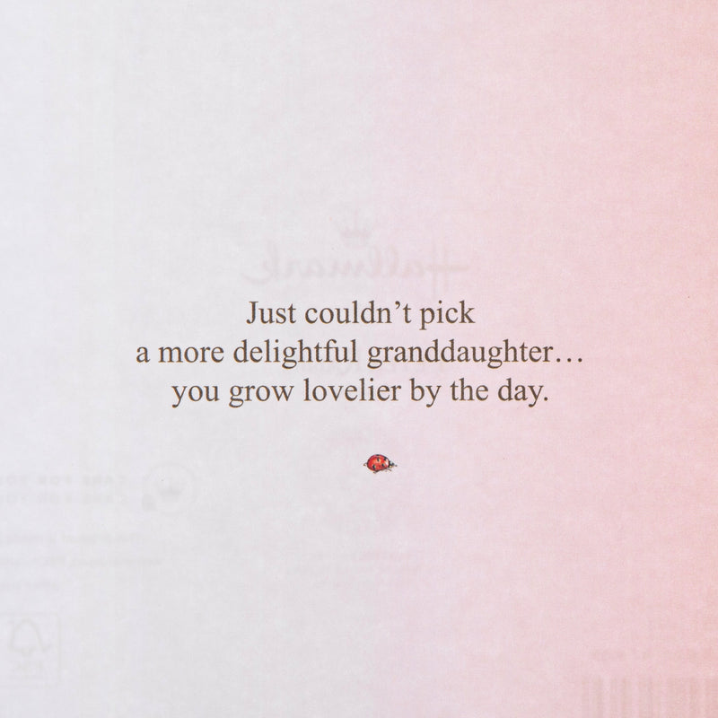 Birthday Card for Granddaughter - Beatrix Potter Peter Rabbit™ Design