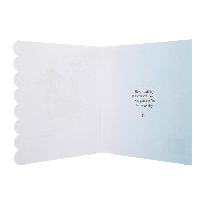 Birthday Card for Son - Beatrix Potter Peter Rabbit™ Design