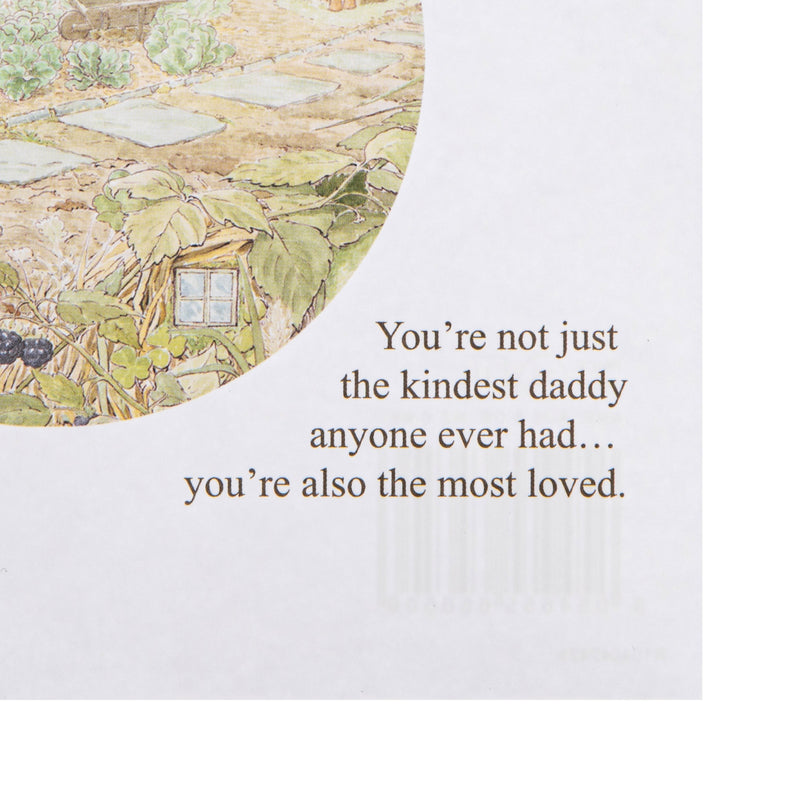 Birthday Card for Daddy - Beatrix Potter Peter Rabbit™ Design