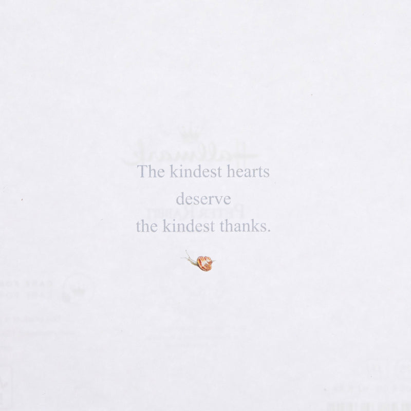 Thank You Card - Beatrix Potter's Peter Rabbit™ Design