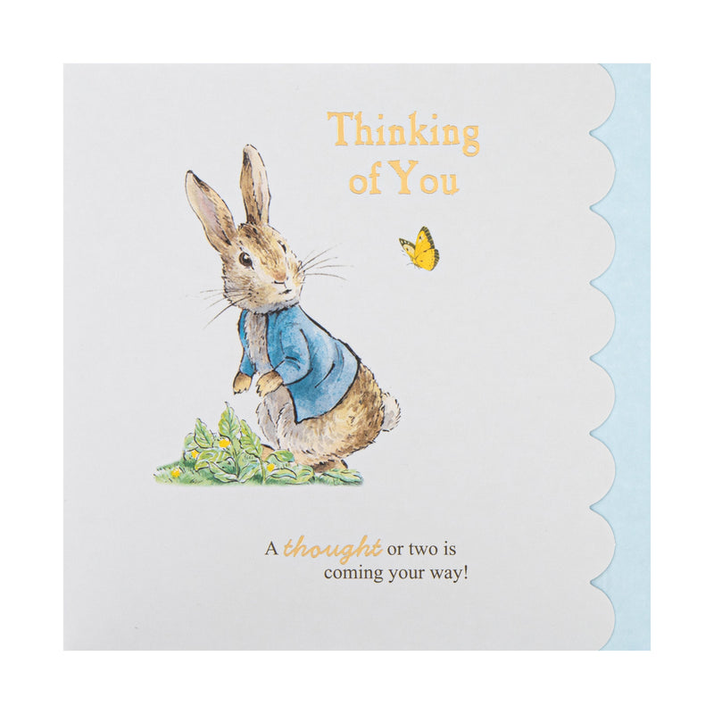 Thinking of You Card - Beatrix Potter Peter Rabbit™ Design