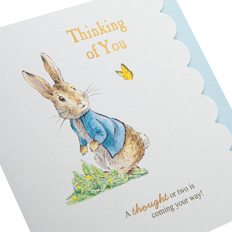 Thinking of You Card - Beatrix Potter Peter Rabbit™ Design