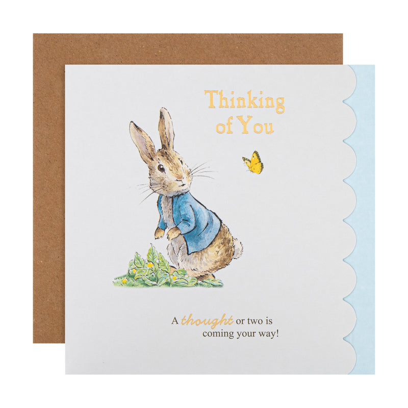 Thinking of You Card - Beatrix Potter Peter Rabbit™ Design