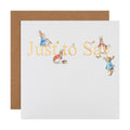 Just to Say Card - Beatrix Potter's Peter Rabbit™ & Flopsy Bunny Design
