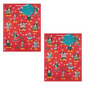 Large Christmas Gift Bags - Pack of 2 Disney, Mickey & Friends Design