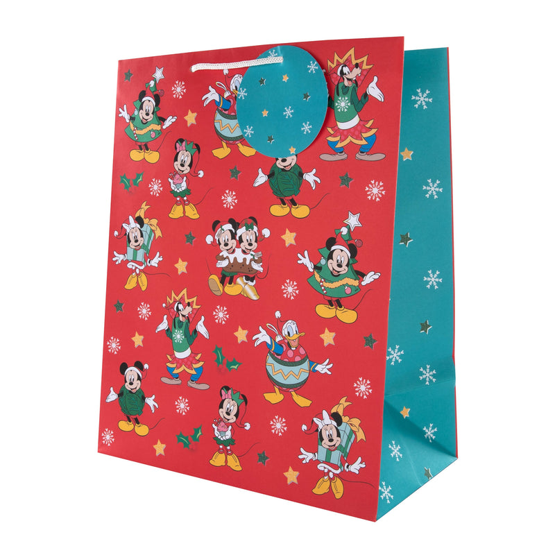 Large Christmas Gift Bags - Pack of 2 Disney, Mickey & Friends Design