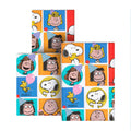 6M Wrapping Paper - 3 x 2M Rolls in 1 PEANUTS™ Comics SNOOPY & Gang Design