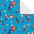 6M Wrapping Paper - 3 x 2M Rolls in 1 Super Mario Bros. Design