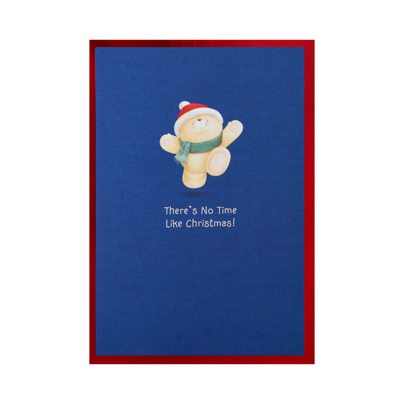 Christmas Card - 3D & Pop Up Forever Friends Bears & Reindeer Design