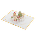 Christmas Card - 3D & Pop Up Forever Friends Bears & Gifts Design