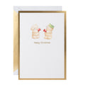 Christmas Card - 3D & Pop Up Forever Friends Bears & Gifts Design