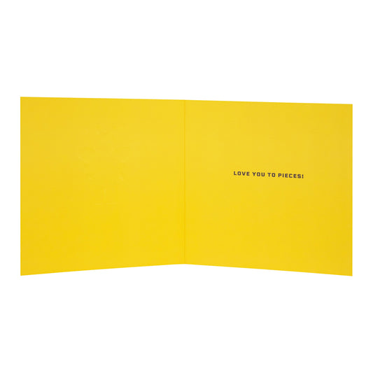 Greeting Card for Wife - Pink LEGO® Bumble Bee Character Design