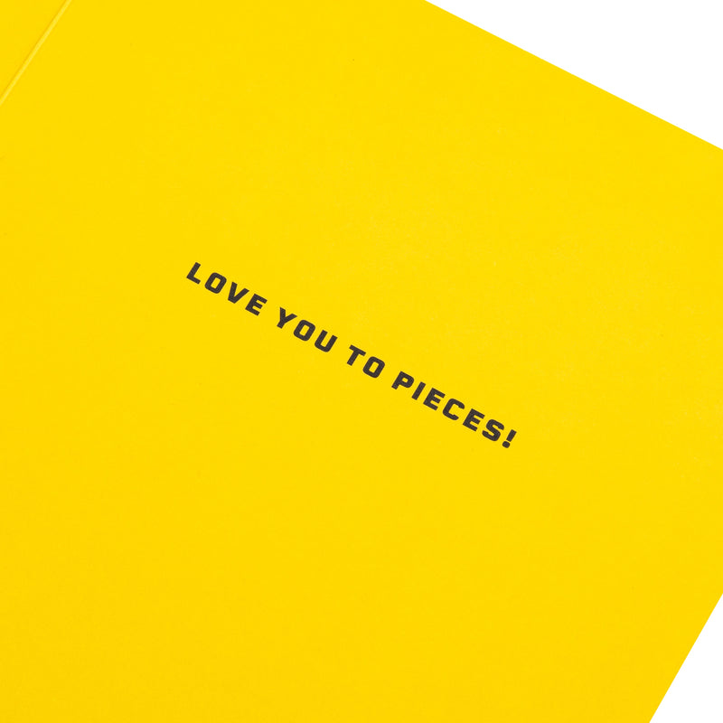 Greeting Card for Wife - Pink LEGO® Bumble Bee Character Design