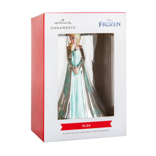 Disney Frozen Glass Ornament - Snow Queen Elsa