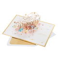 Birthday Card - 3D Pop-Up Pink Disney Princess Design