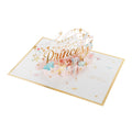 Birthday Card - 3D Pop-Up Pink Disney Princess Design
