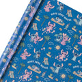 6M Wrapping Paper - 3 x 2M Rolls in 1 Disney Lilo & Stitch Design