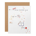 Maggie's - Cancer Diagnosis Charity Card - I Loved You Before Design
