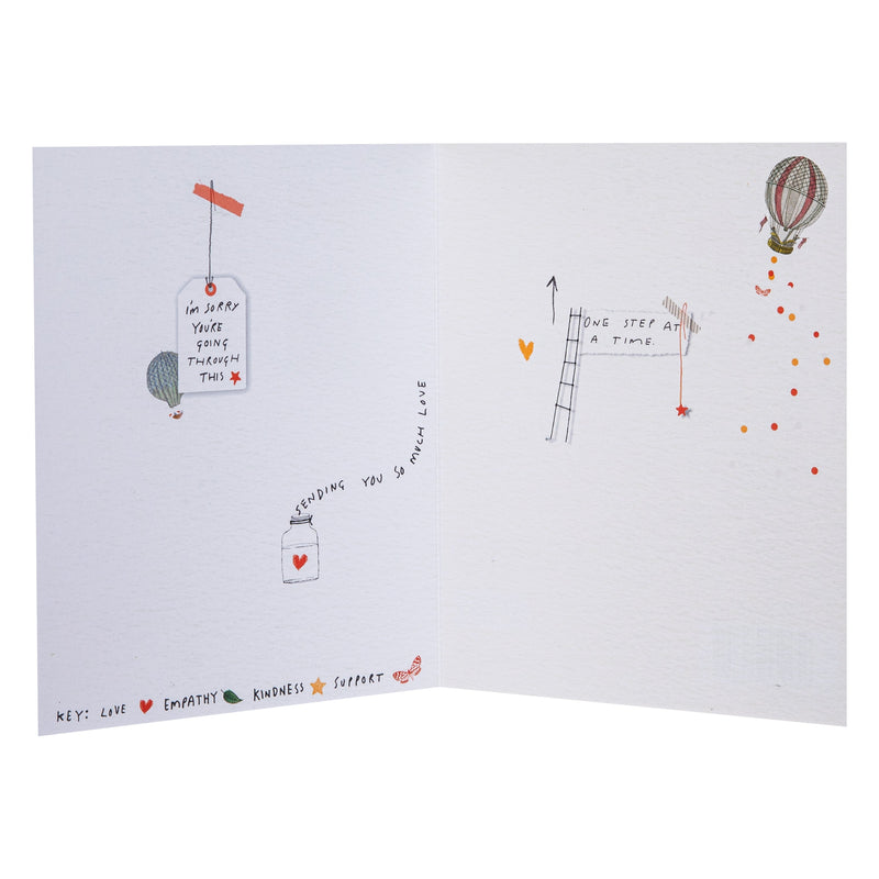 Maggie's - Cancer Diagnosis Charity Card - I'm Here For You Design