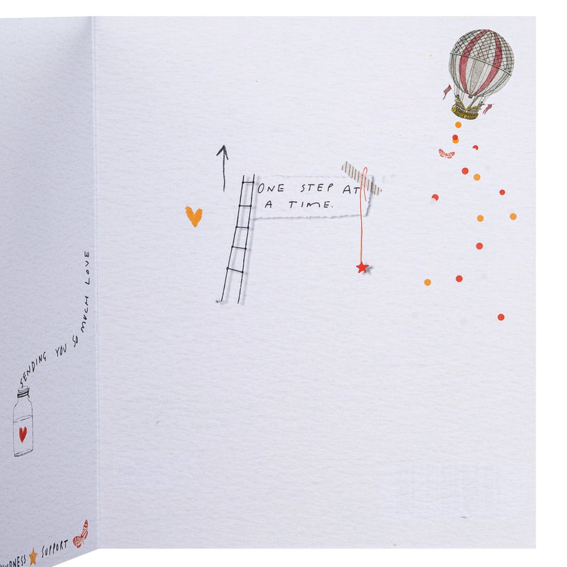 Maggie's - Cancer Diagnosis Charity Card - I'm Here For You Design