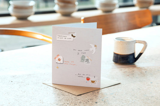 Maggie's - Beyond Cancer Charity Card - Treatment Completed Design