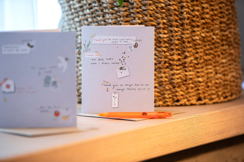 Maggie's - Beyond Cancer Charity Card - Thank You Design