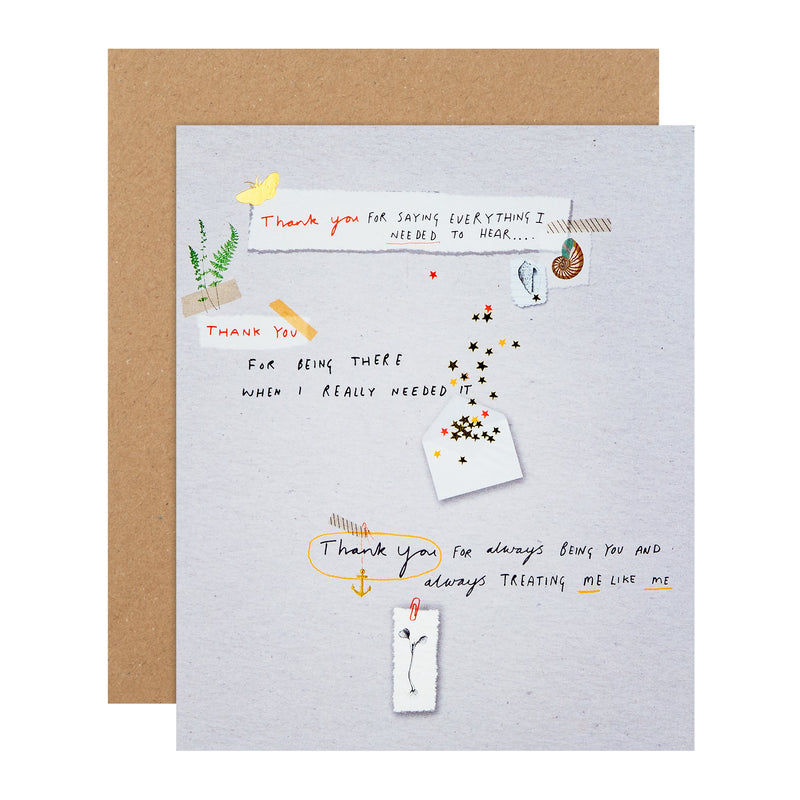 Maggie's - Beyond Cancer Charity Card - Thank You Design