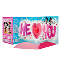 Mother's Day Card - Fold Out Disney Mickey & Minnie Mouse Design