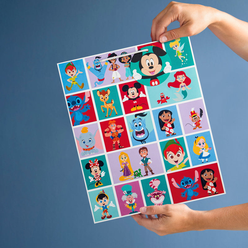 Any Occasion Large Gift Bag - Pack of 3 Disney Characters Design