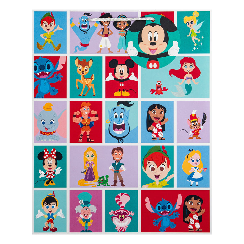 Any Occasion Large Gift Bag - Pack of 3 Disney Characters Design