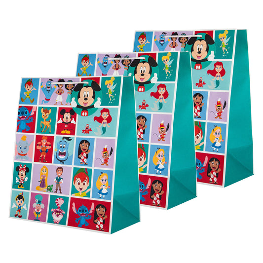 Disney Characters Any Occasion Pack of 3 Large Gift Bags