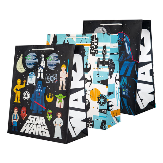 Any Occasion Large Gift Bag - Pack of 3 in 3 Star Wars™ Designs