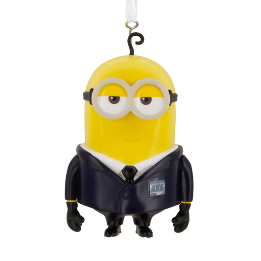 Collectible Despicable Me 4 Ornament - AVL Suit Gus the Minion Design