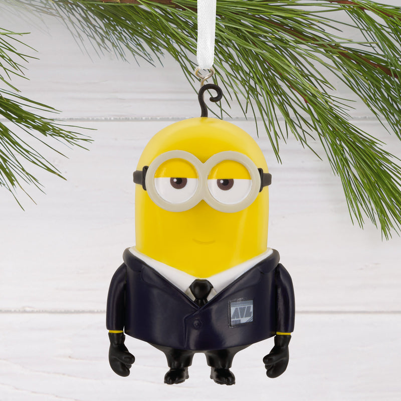 Collectible Despicable Me 4 Ornament - AVL Suit Gus the Minion Design