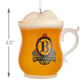 Collectable Harry Potter™ Ornament - Butterbeer & Tankard Design