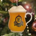 Collectable Harry Potter™ Ornament - Butterbeer & Tankard Design