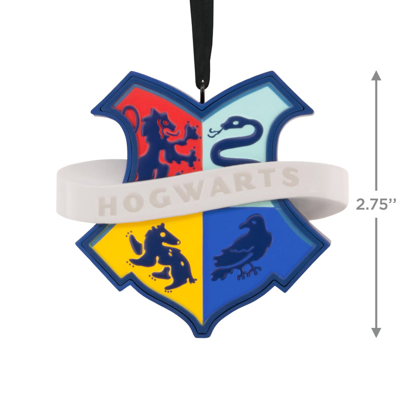Collectible Harry Potter™ Ornament - Blue Hogwarts House Crest Design