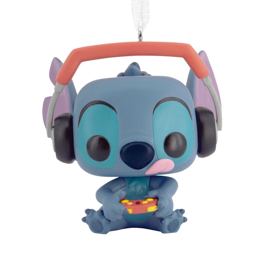 Collectible Disney Lilo & Stitch Ornament - Gaming Stitch Design