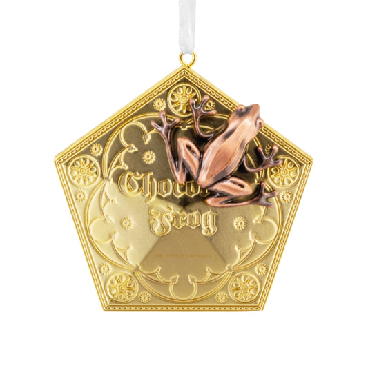 Collectable Premium Metal Ornament - Harry Potter™ Chocolate Frog Design